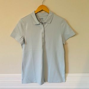 NWOT Croft & Barrow Pastel Blue Polo Shirt M